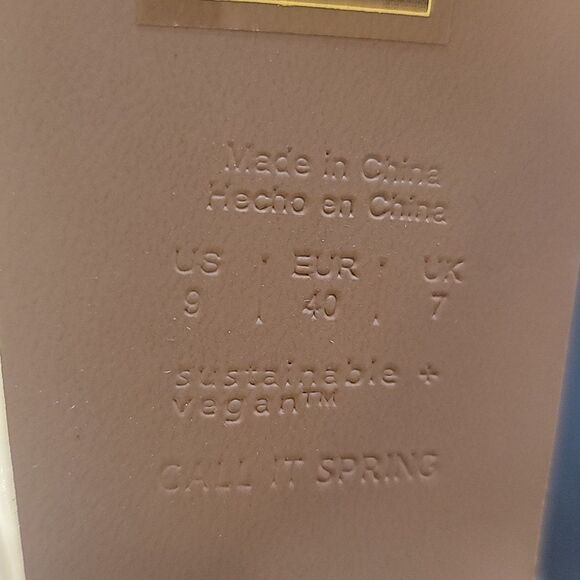 BRAND NEW CALL IT SPRING BLOCK HEEL PLATFORM SHOE - Picture 15 of 16